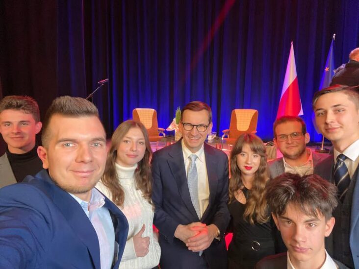 Spotkanie z Premierem Mateuszem Morawieckim w Grybowie.